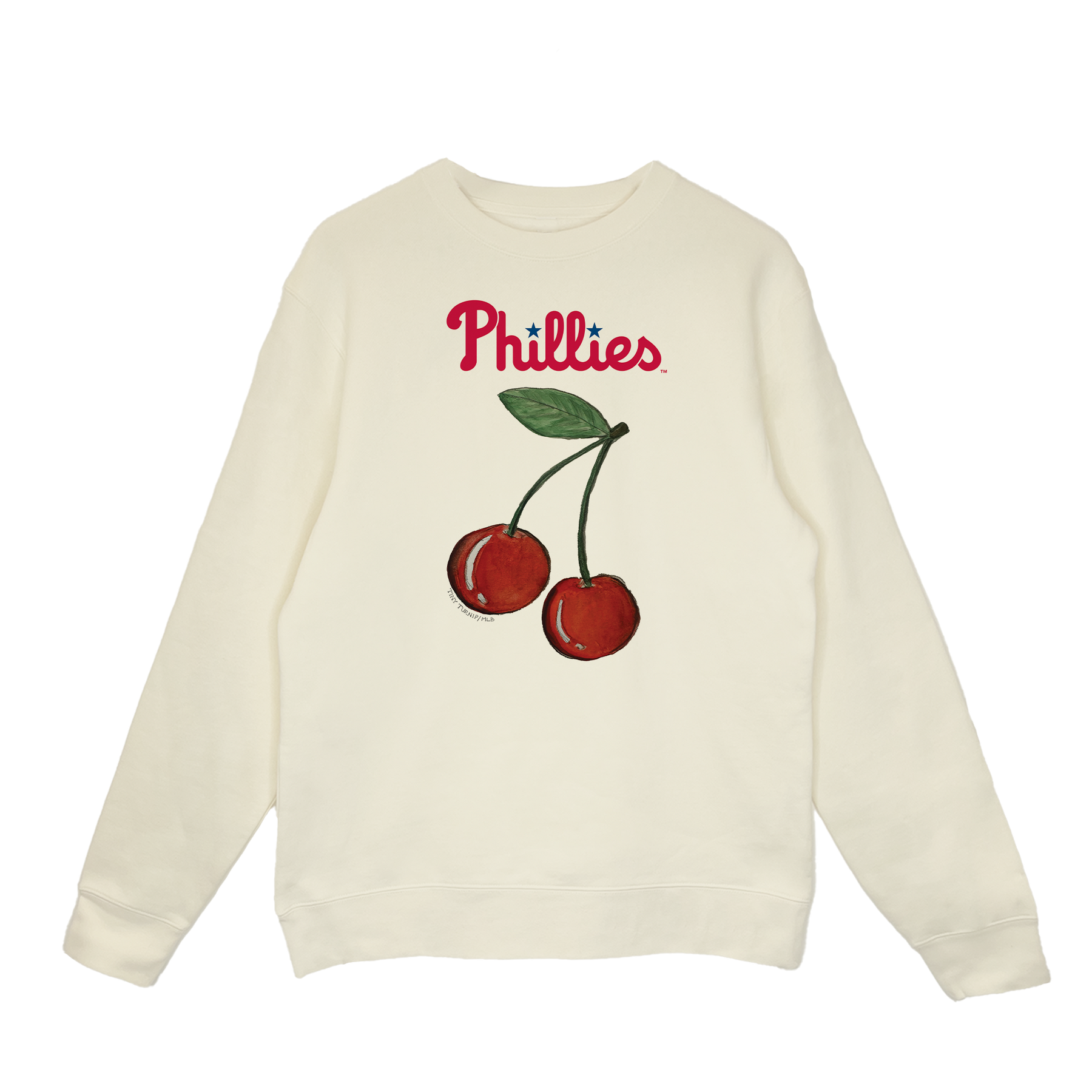 Philadelphia Phillies Cherry Crewneck Sweatshirt