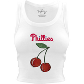 Philadelphia Phillies Cherry Crop Tank - Tiny Turnip