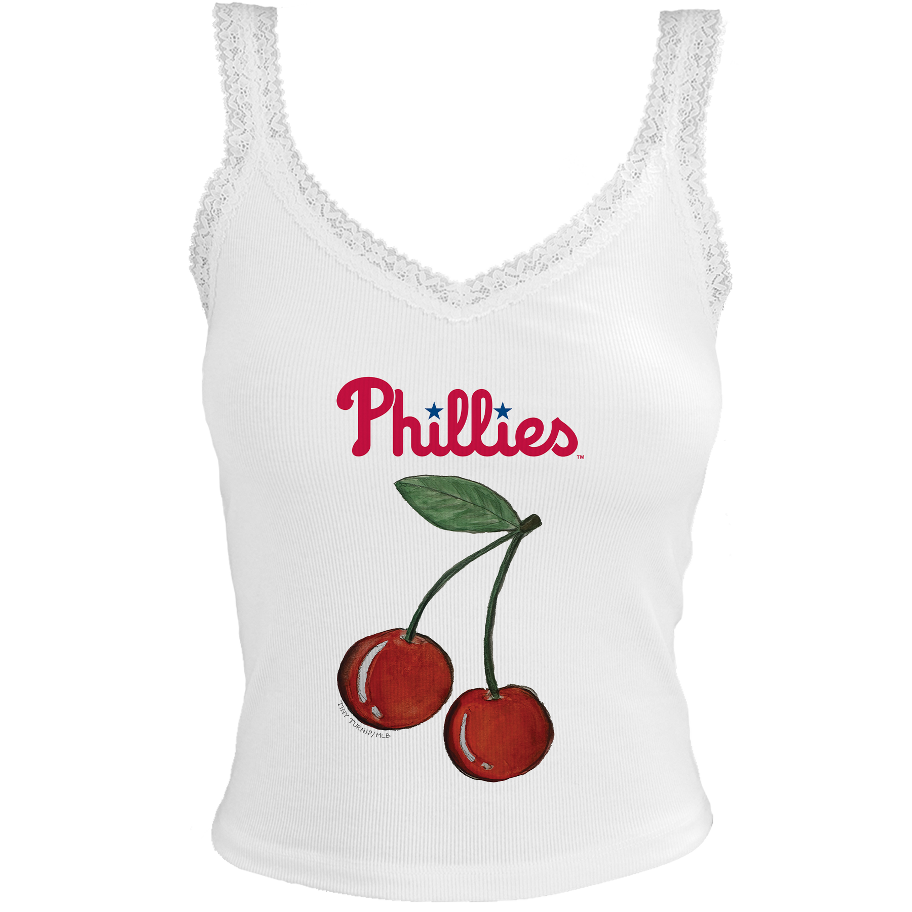 Philadelphia Phillies Cherry Lace Tank