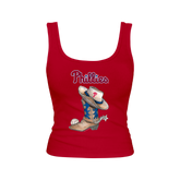 Philadelphia Phillies Cowboy Boot Emmy Tank