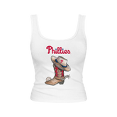 Philadelphia Phillies Cowboy Boot Emmy Tank
