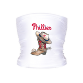 Philadelphia Phillies Cowboy Boot Tube Top