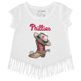 Philadelphia Phillies Cowboy Boot Fringe Tee