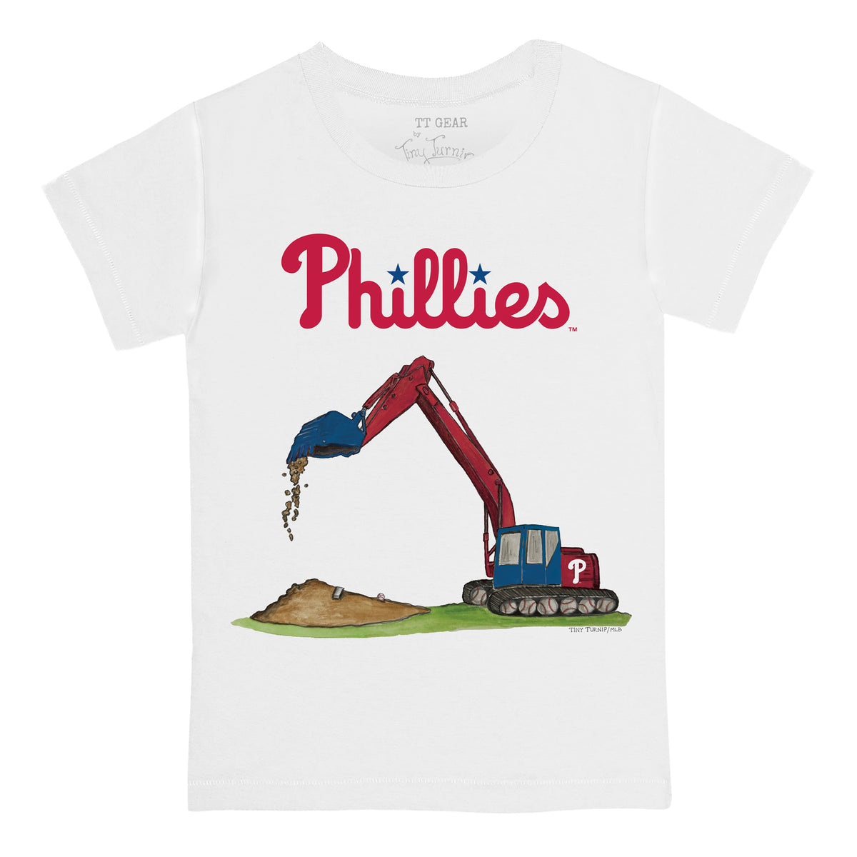 Philadelphia Phillies Excavator Tee Shirt