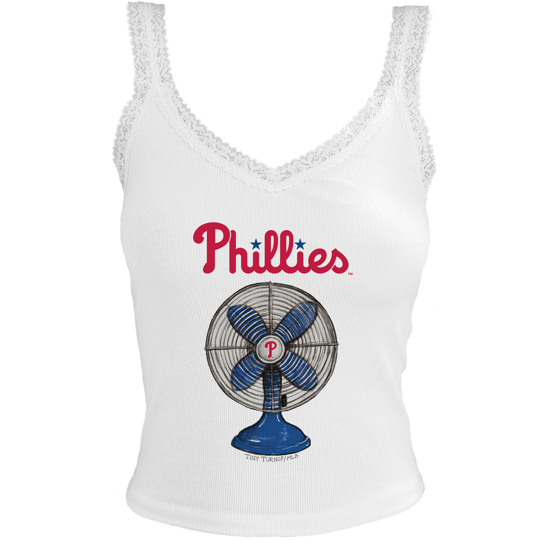 Philadelphia Phillies Fan Lace Tank
