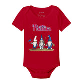 Philadelphia Phillies Gnomes Short Sleeve Snapper