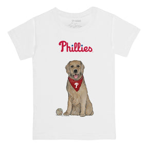 Philadelphia Phillies Golden Retriever Tee Shirt