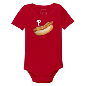 Philadelphia Phillies Hot Dog Short Sleeve Snapper