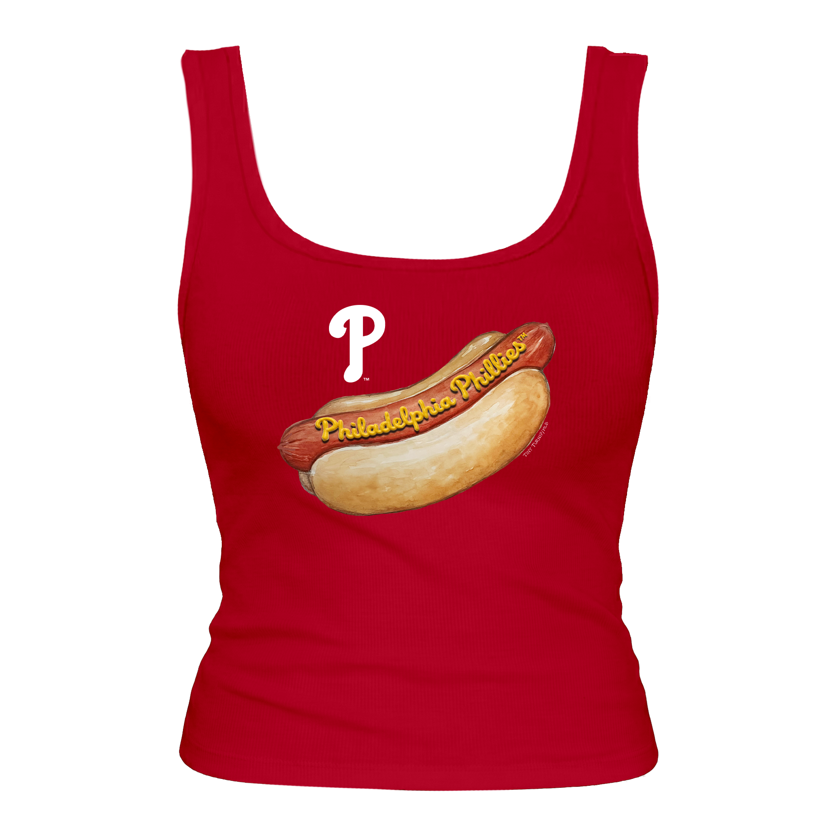 Philadelphia Phillies Hot Dog Emmy Tank