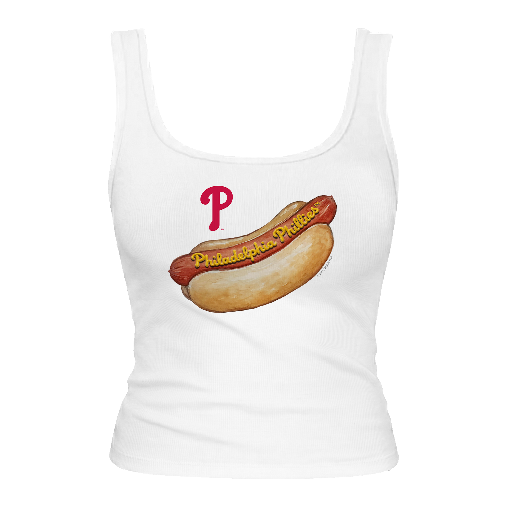 Philadelphia Phillies Hot Dog Emmy Tank