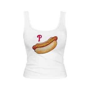 Philadelphia Phillies Hot Dog Emmy Tank
