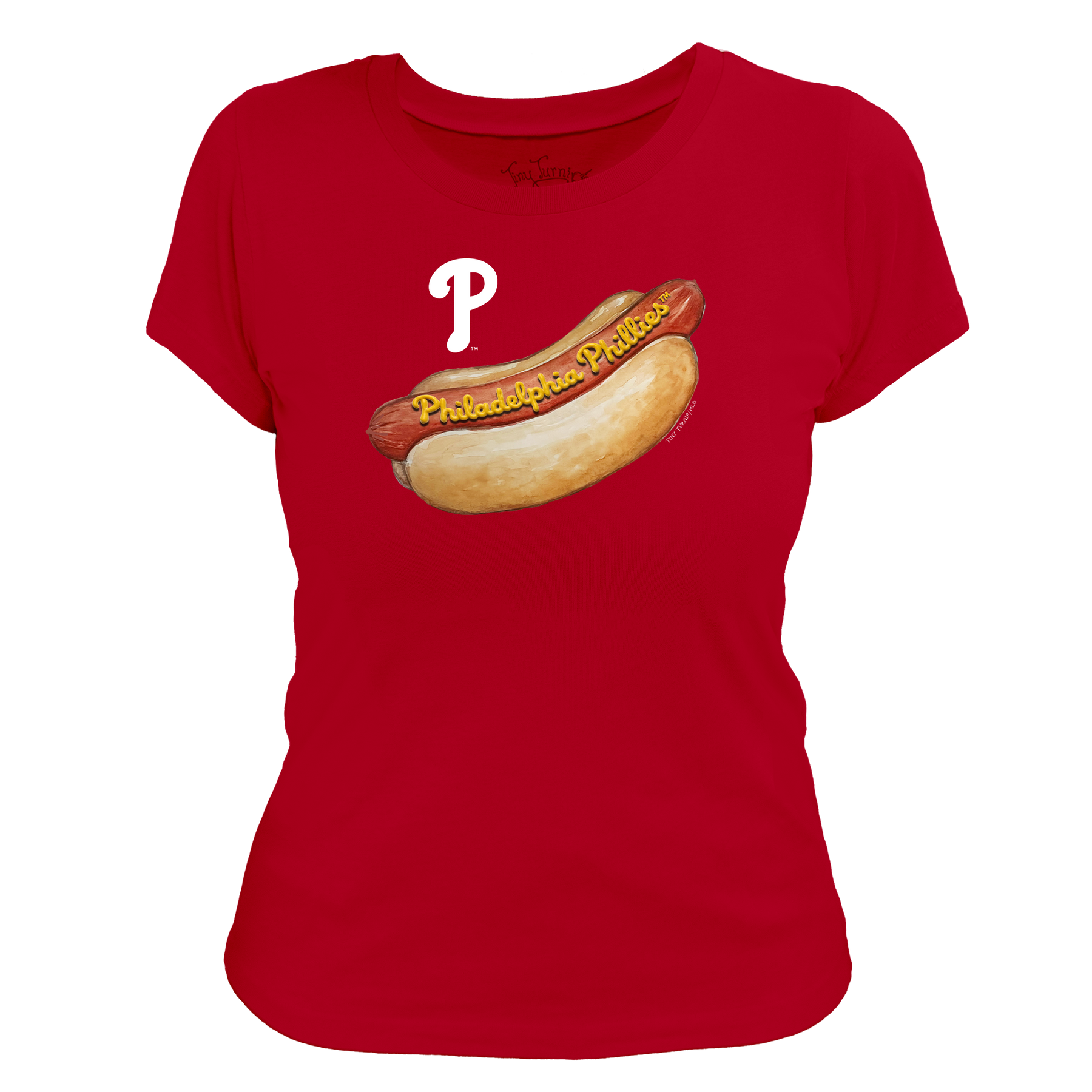 Philadelphia Phillies Hot Dog Women's Tee Shirt