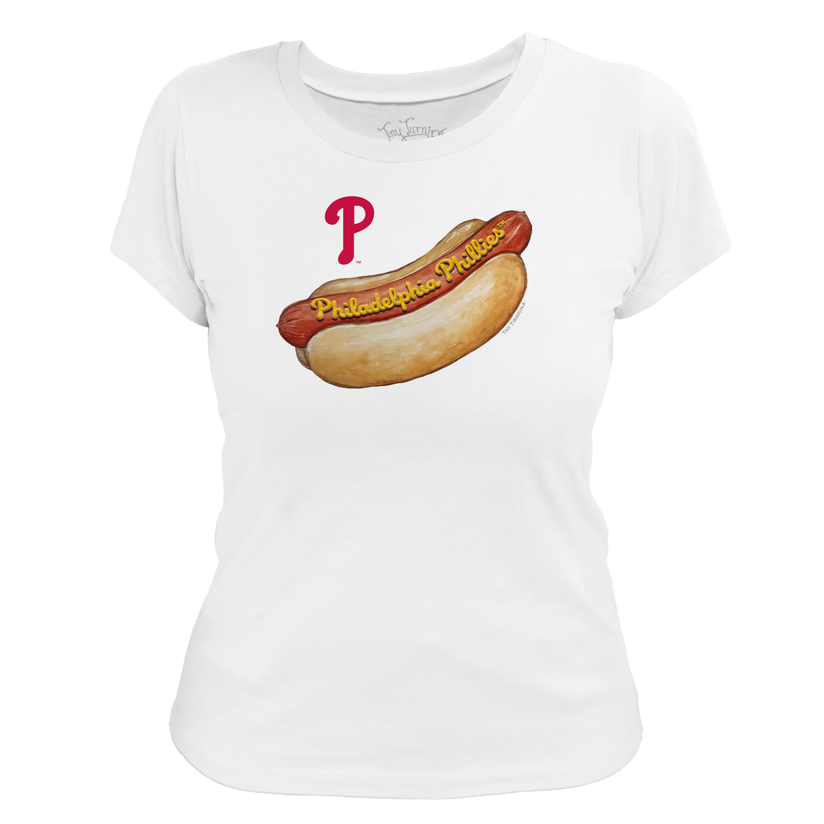 Philadelphia Phillies Hot Dog Women's Tee Shirt