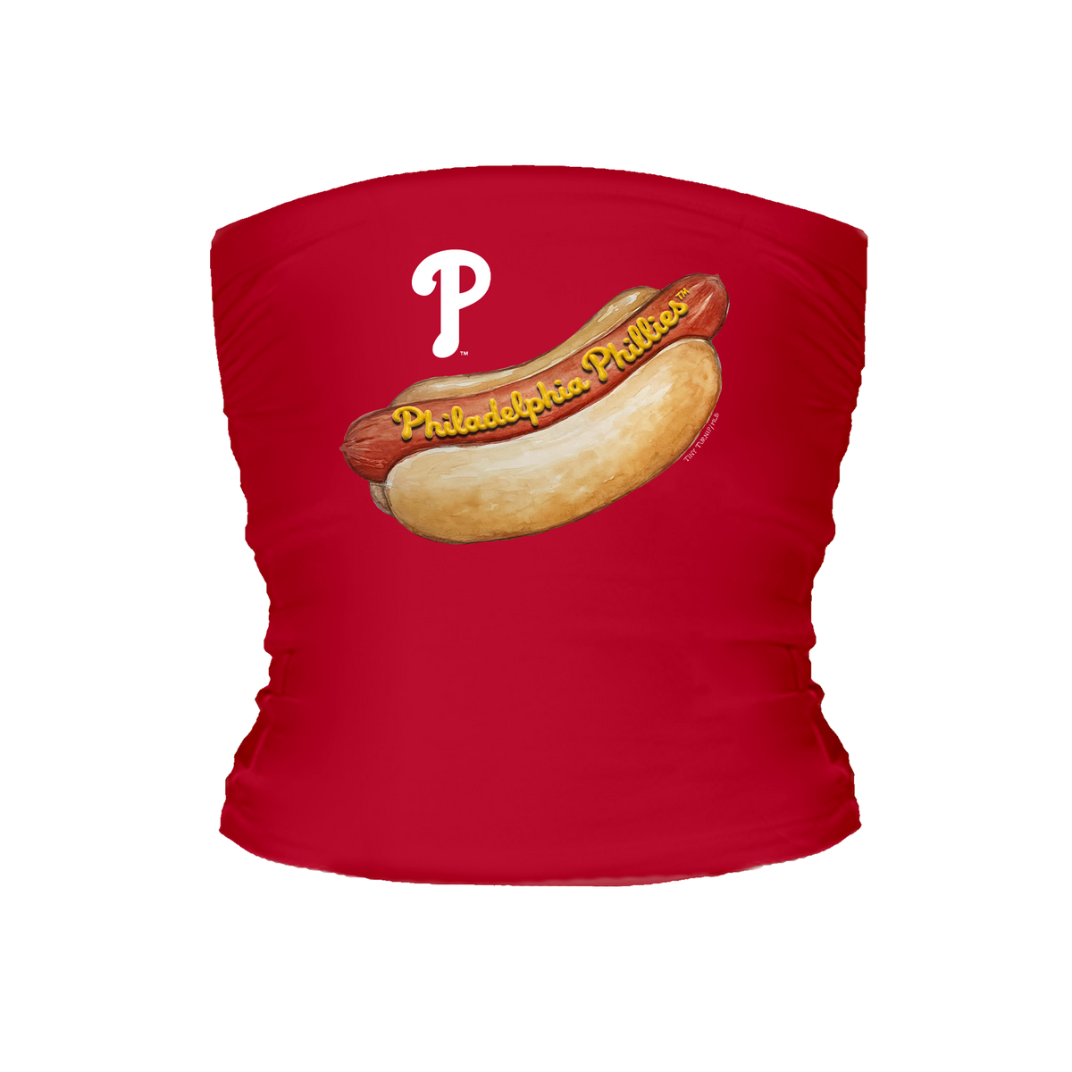Philadelphia Phillies Hot Dog Tube Top