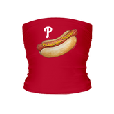 Philadelphia Phillies Hot Dog Tube Top
