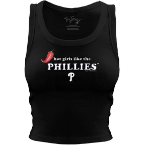 Philadelphia Phillies Hot Girls Crop Tank