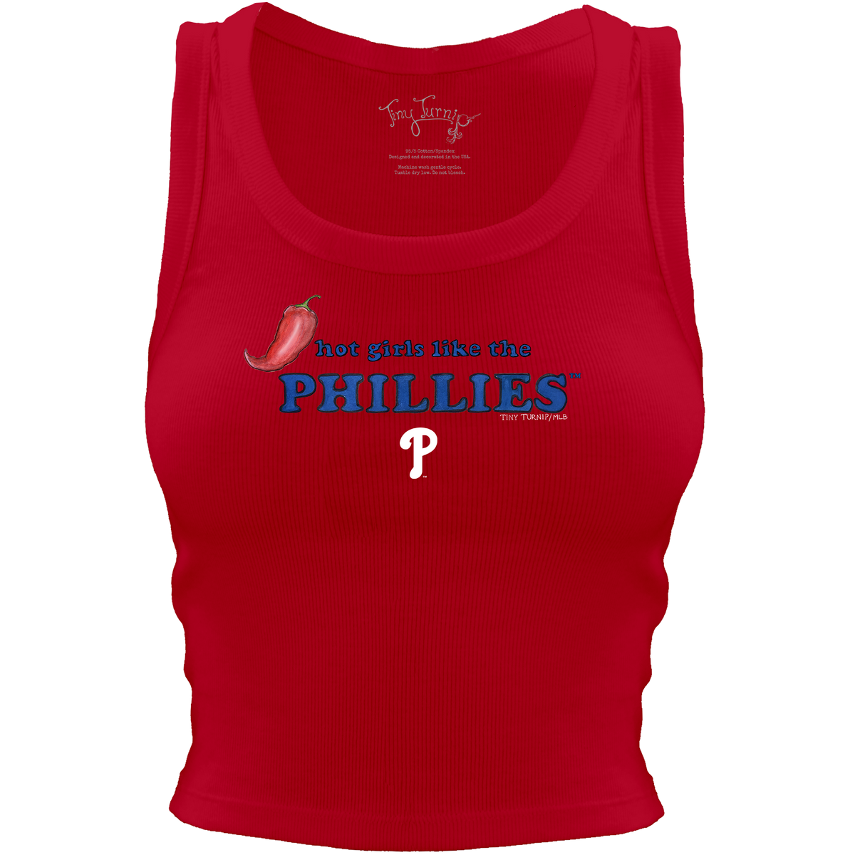 Philadelphia Phillies Hot Girls Crop Tank