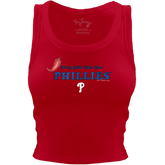 Philadelphia Phillies Hot Girls Crop Tank