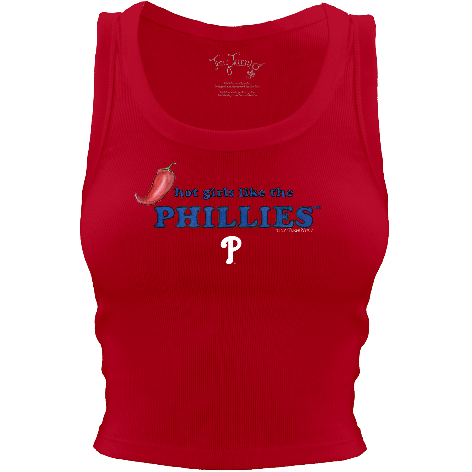 Philadelphia Phillies Hot Girls Crop Tank
