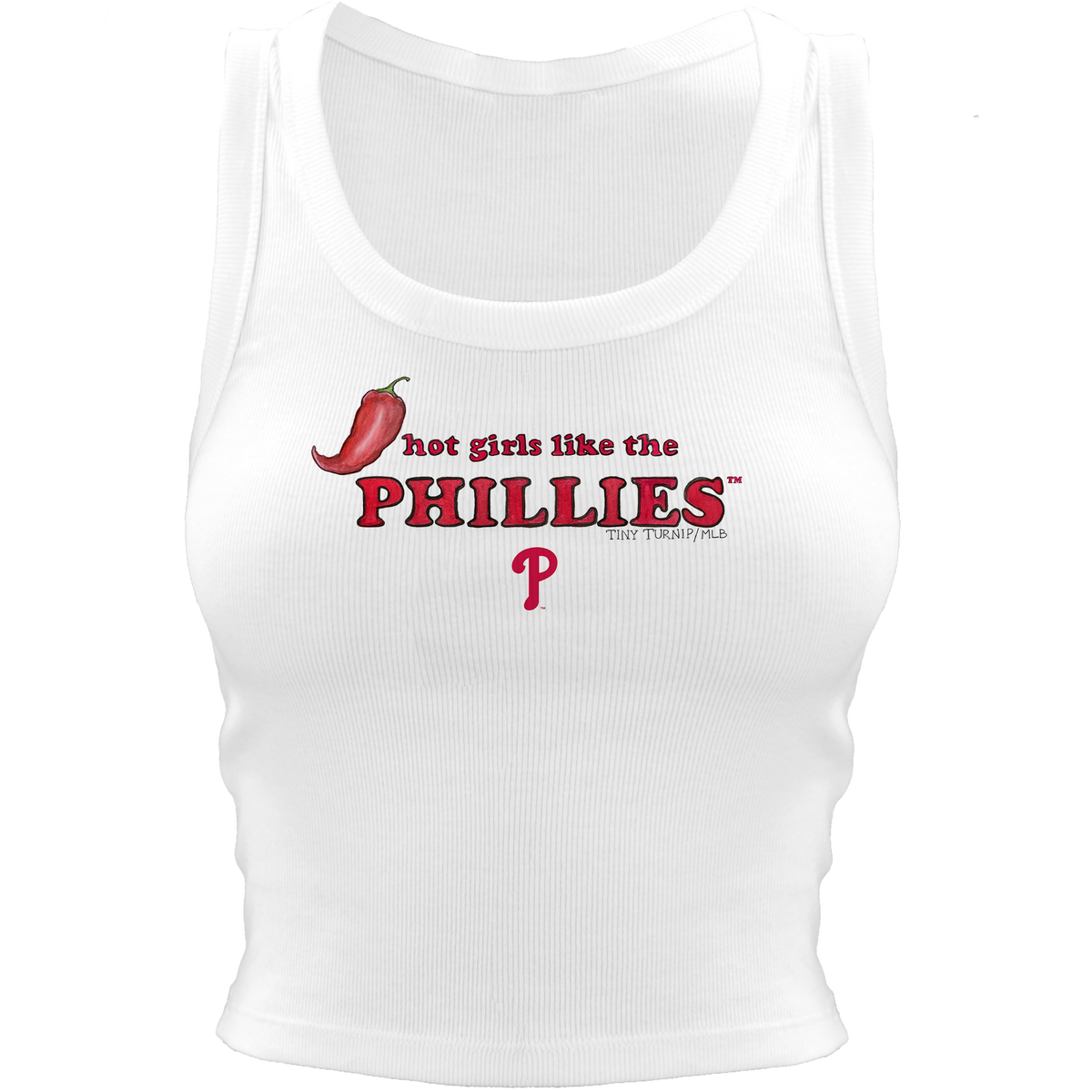 Philadelphia Phillies Hot Girls Crop Tank