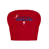 Philadelphia Phillies Hot Girls Crop Tube Top