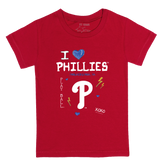 I Heart Phillies Kid's Tee Shirt - Tiny Turnip