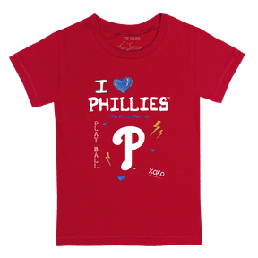 I Heart Phillies Kid's Tee Shirt - Tiny Turnip