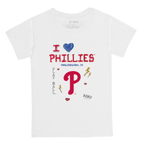 I Heart Phillies Kid's Tee Shirt - Tiny Turnip
