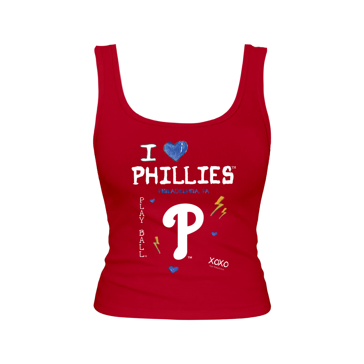 Philadelphia Phillies I Heart Phillies Emmy Tank