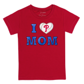 Philadelphia Phillies I Love Mom Tee Shirt