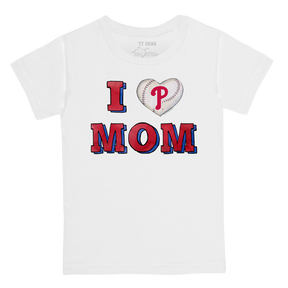 Philadelphia Phillies I Love Mom Tee Shirt