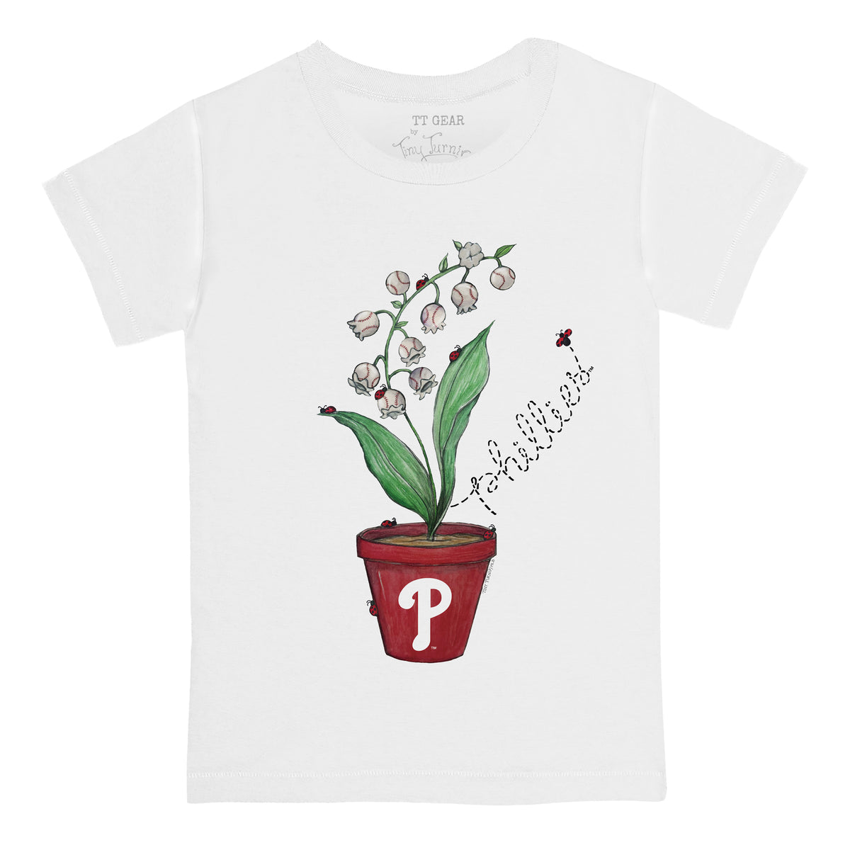 Philadelphia Phillies Ladybug Tee Shirt