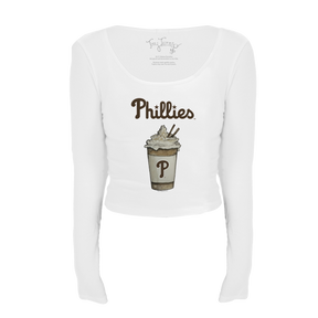 Philadelphia Phillies Latte Women's Lucy Long Sleeve