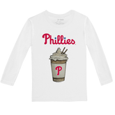 Philadelphia Phillies Latte Long-Sleeve Tee Shirt