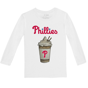 Philadelphia Phillies Latte Long-Sleeve Tee Shirt