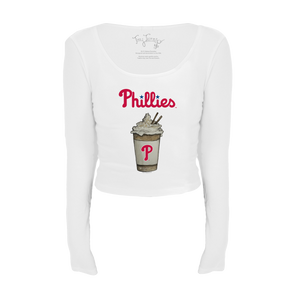 Philadelphia Phillies Latte Women's Lucy Long Sleeve