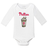 Philadelphia Phillies Latte Long Sleeve Snapper