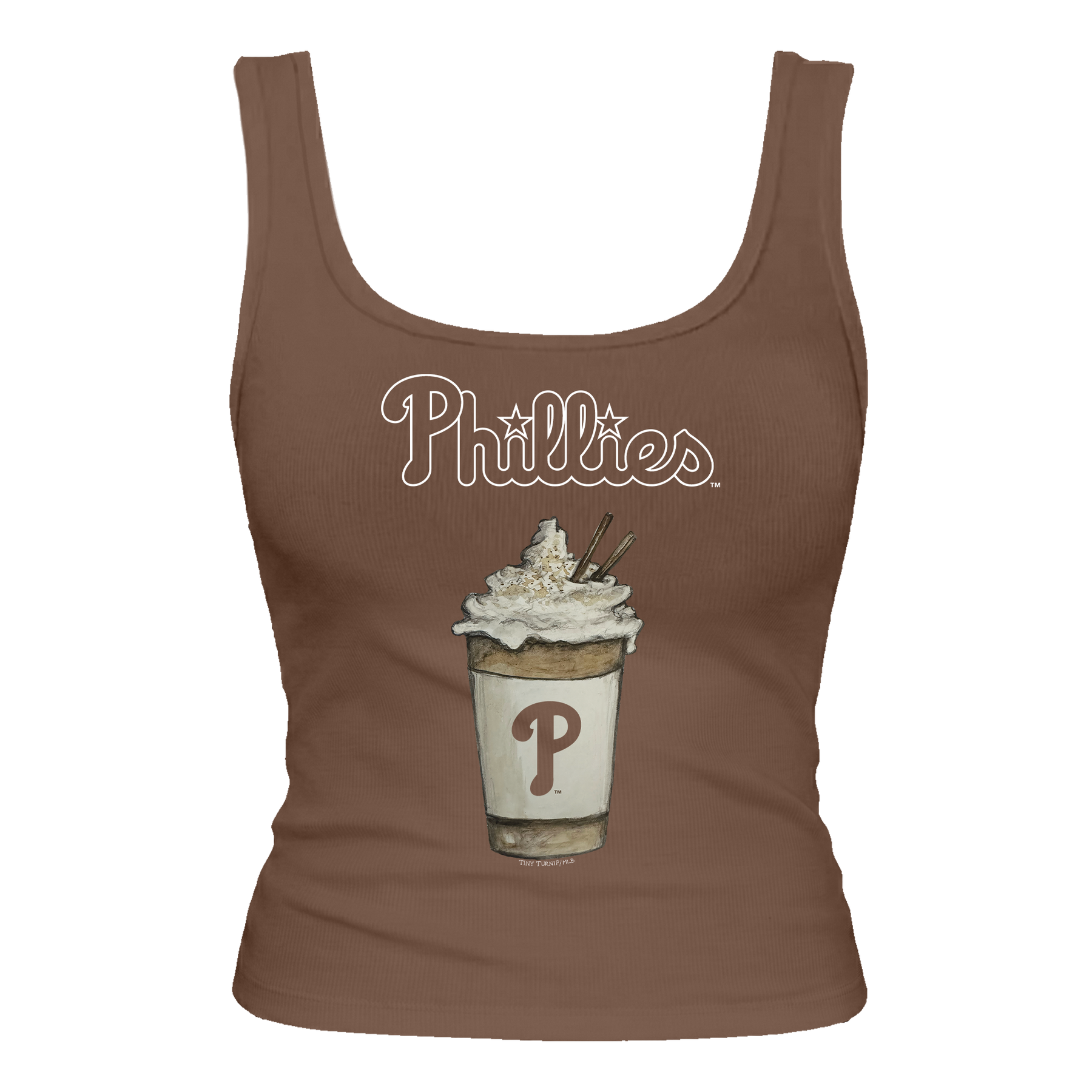 Philadelphia Phillies Latte Emmy Tank