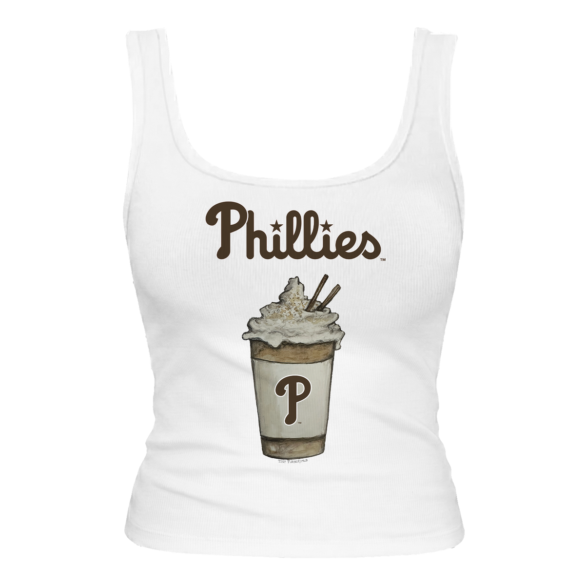 Philadelphia Phillies Latte Emmy Tank