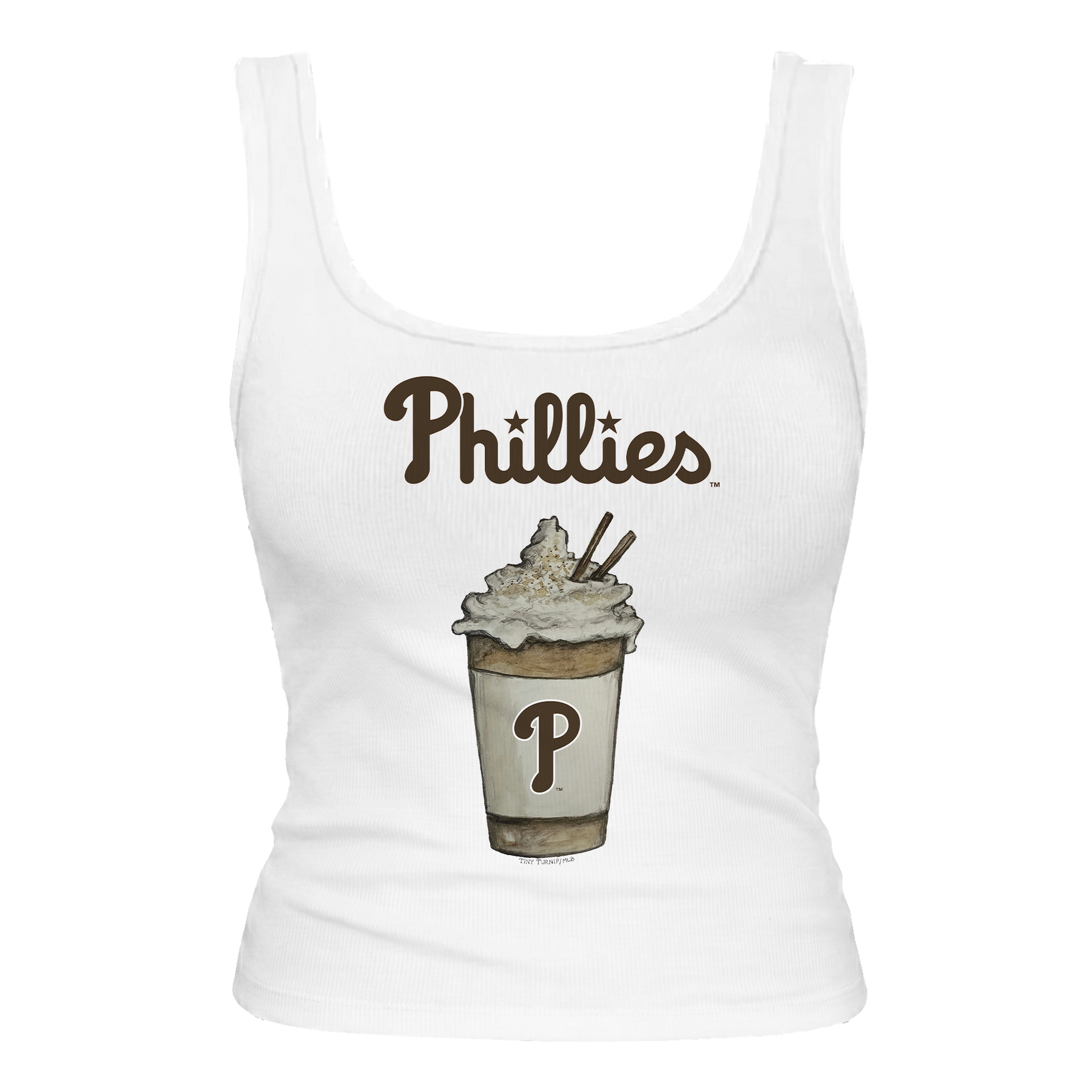 Philadelphia Phillies Latte Emmy Tank
