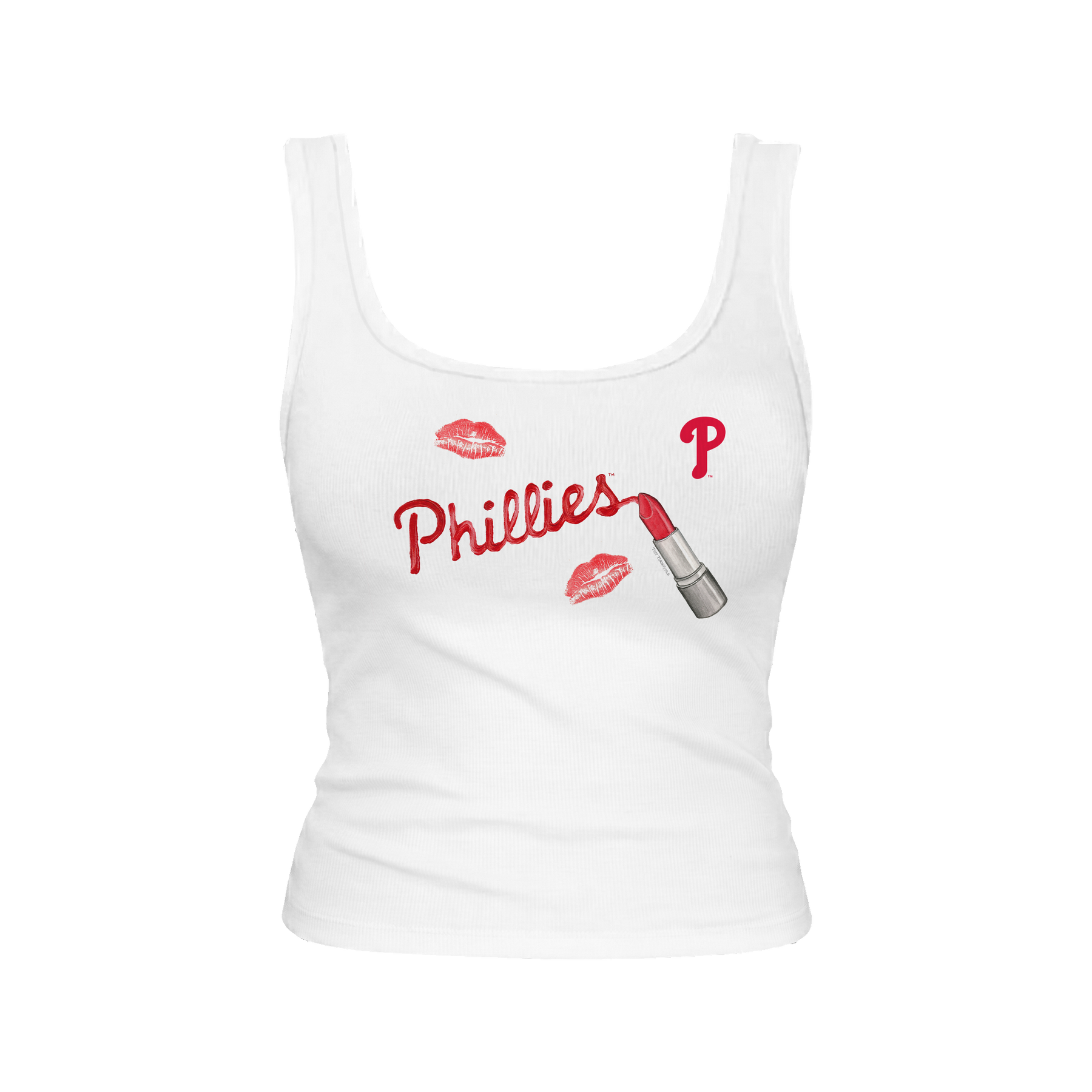 Philadelphia Phillies Lipstick Emmy Tank