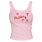 Philadelphia Phillies Lipstick OG Ribbed Tank - Tiny Turnip
