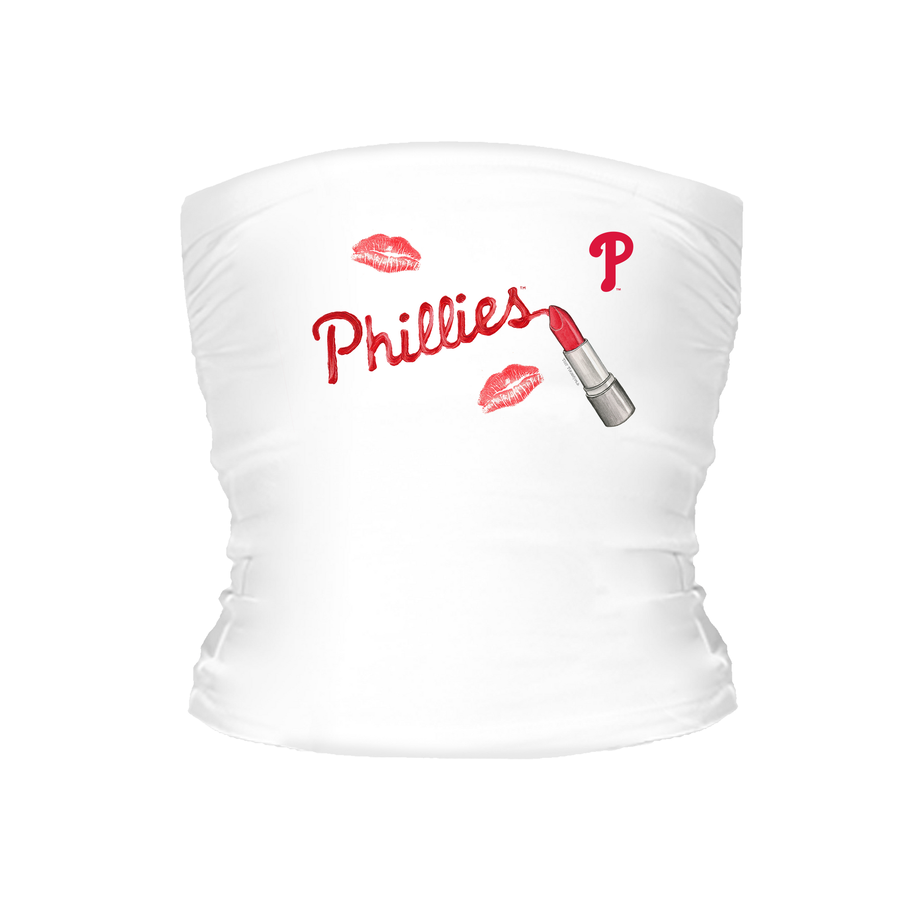 Philadelphia Phillies Lipstick Tube Top - Tiny Turnip