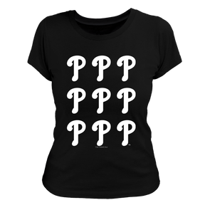 Philadelphia Phillies Logo Grid Tee Shirt