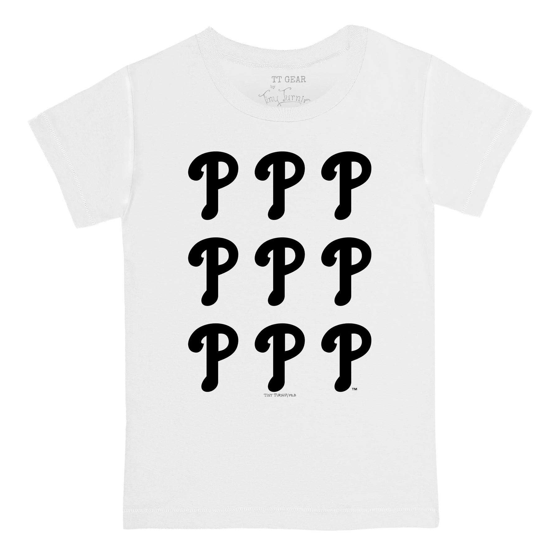 Philadelphia Phillies Logo Grid Tee Shirt