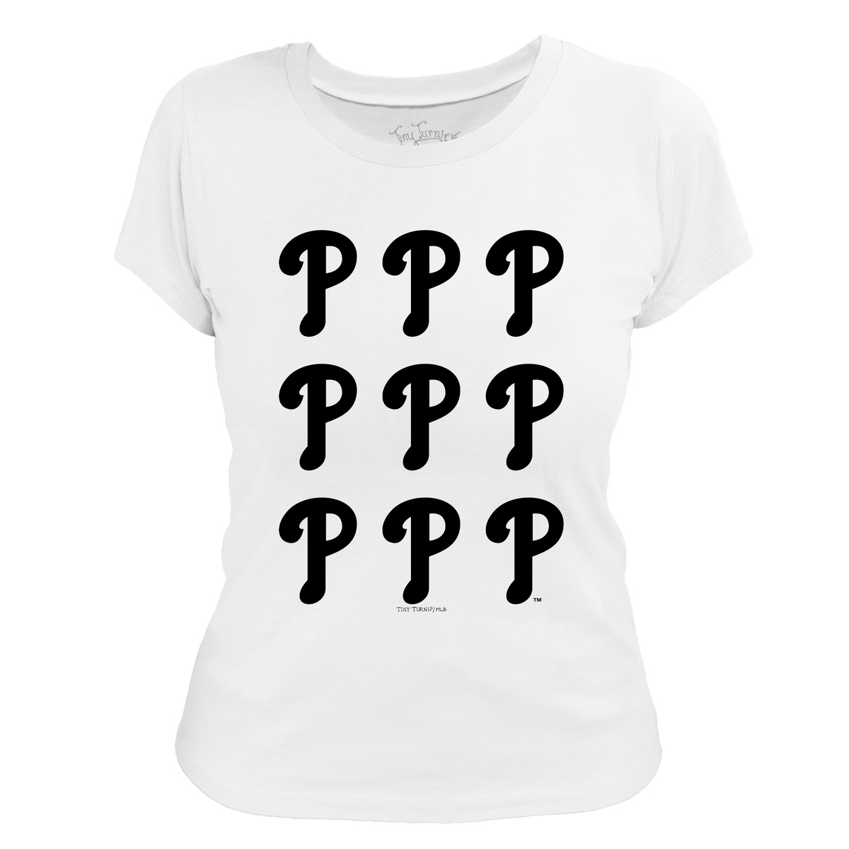 Philadelphia Phillies Logo Grid Tee Shirt