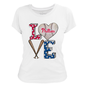 Philadelphia Phillies Baseball LOVE Tee Shirt