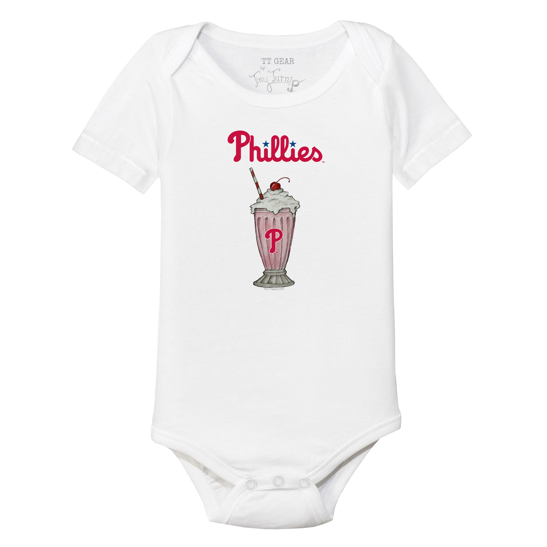 Philadelphia Phillies Milkshake Short Sleeve Snapper