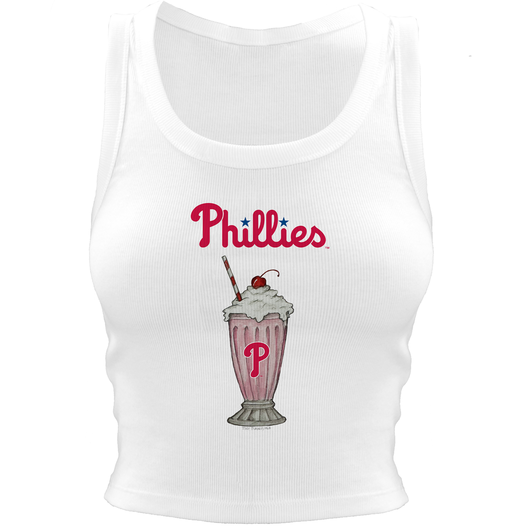 Philadelphia Phillies Milkshake Crop Tank