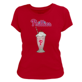 Philadelphia Phillies Milkshake Women's Tee Shirt